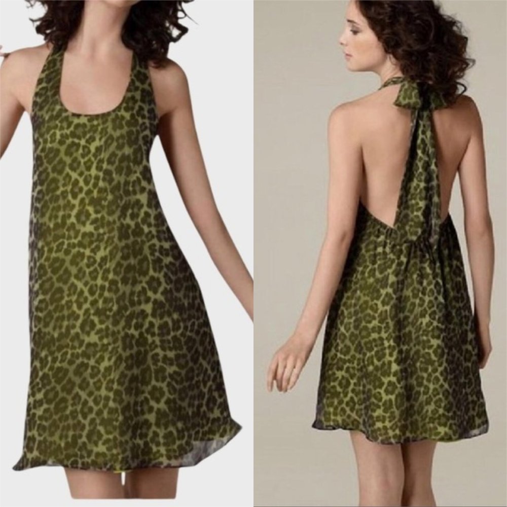 ALICE + OLIVIA Silk Mini Dress - Picture 1 of 12